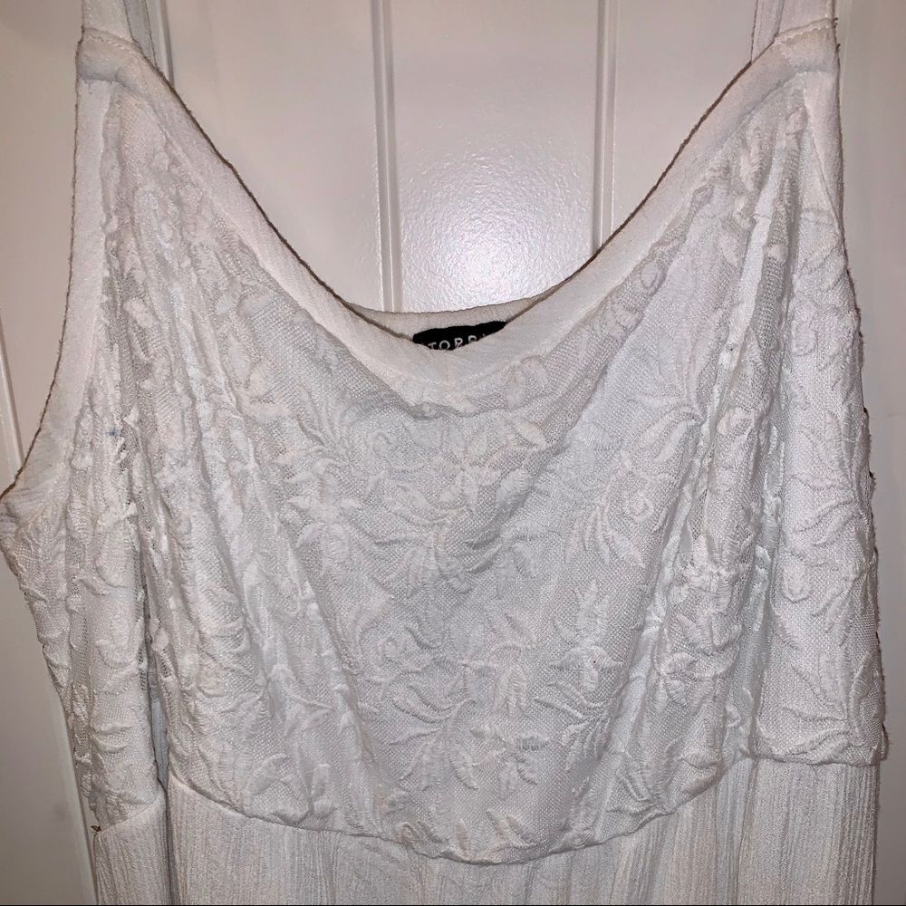 White Long Torrid Dress